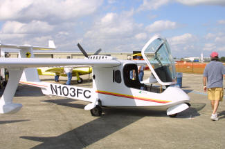 Colyaer Freedom S 100 amphibious light sport aircraft